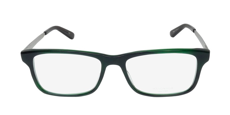 NEW MASUNAGA 040 EYEGLASS FRAME 38 RECTANGULAR 53-17-145 JAPAN FULL-RIM MENS gallery