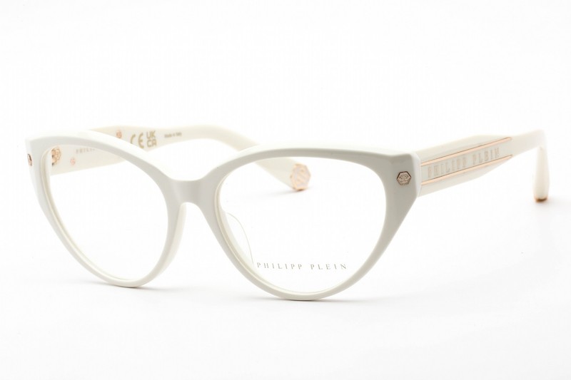 PHILIPP PLEIN VPP052M-3GF-54 Eyeglasses Size 54mm 16mm 135mm cream Women gallery