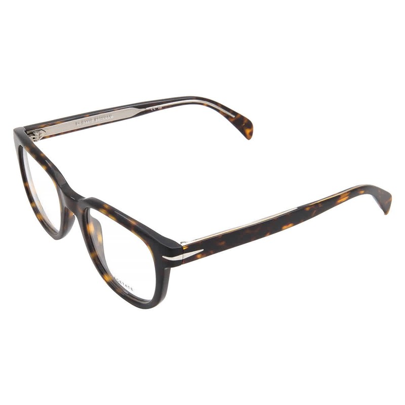 David Beckham Demo Square Men's Eyeglasses DB 7097 0086 50 DB 7097 0086 50 gallery