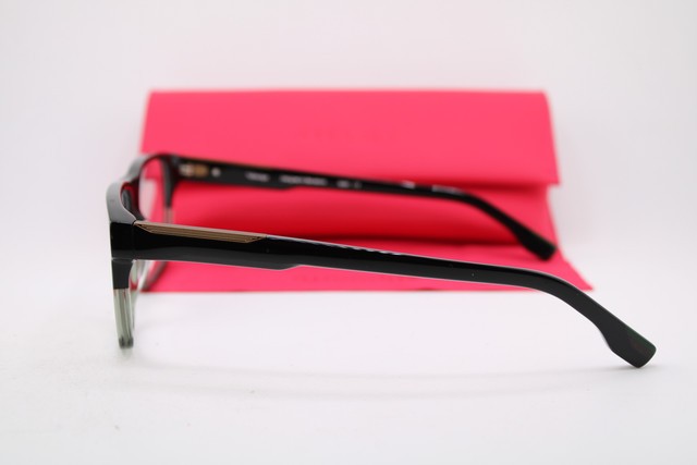 NEW WOODYS 240906 PIAGET 01 BLACK GREEN GOLD FADE AUTHENTIC EYEGLASSES 57-17 gallery