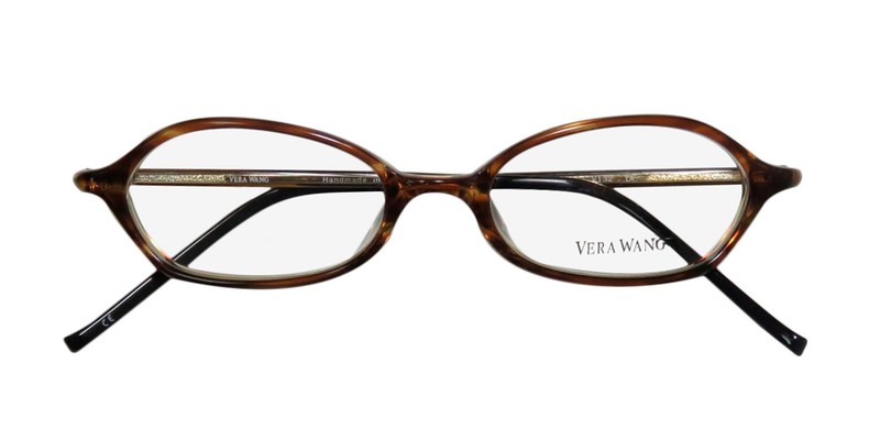 NEW VERA WANG V132 GLASSES BROWN TA JAPAN WOMENS FULL-RIM DESIGNER PLASTIC gallery
