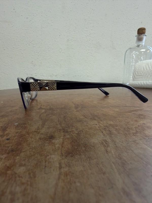 bebe BB5082 LADY VEGAS 400 MIDNIGHT EYEGLASSES FRAME 52-16-135 B32mm gallery