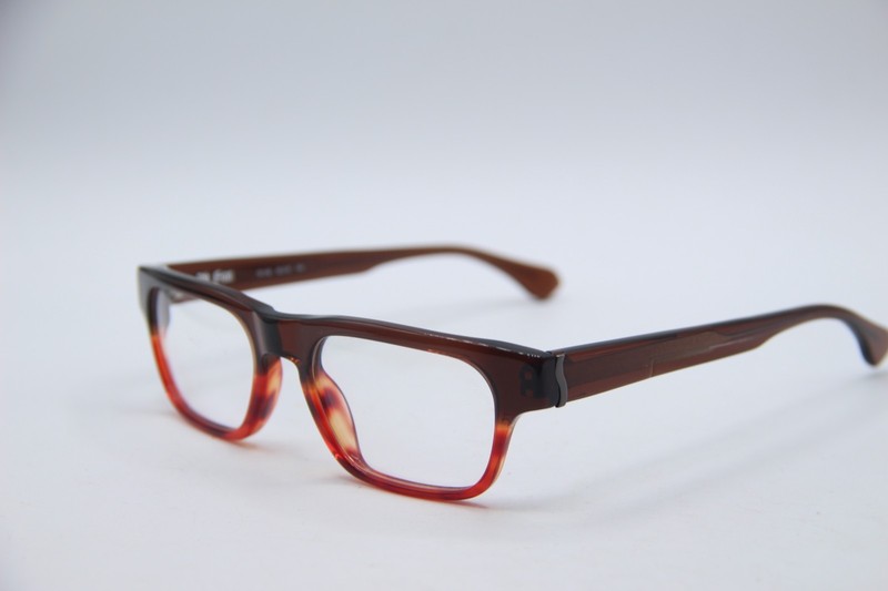 NEW INITIUM 7TH SUN 7S-106 BROWN BURGUNDY AUTHENTIC FRAMES EYEGLASSES 50-19