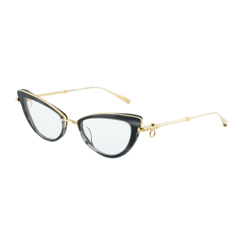 Valentino VLX-123-CH A Cat Eye Shiny Black/Gold 51 mm Women’s Eyeglasses Frame