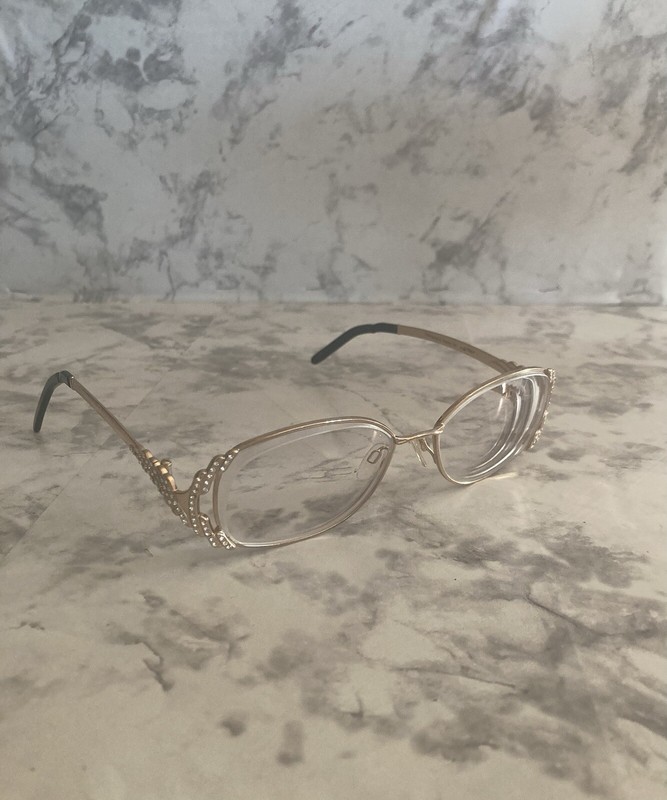 Caviar Champagne Series Eyeglasses Frames Only 54-18