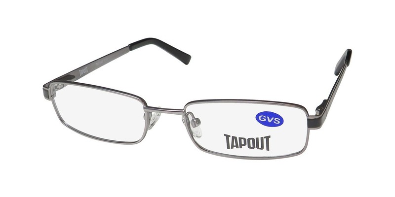 NEW TAPOUT TAP847 EYEGLASS FRAME GRAY 50-17-135 MENS FULL-RIM RECTANGULAR 015