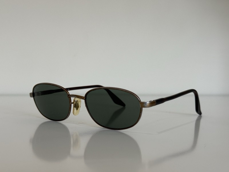 Ray Ban RB 3009 W2961 Oval Havana Brown Green Sunglasses