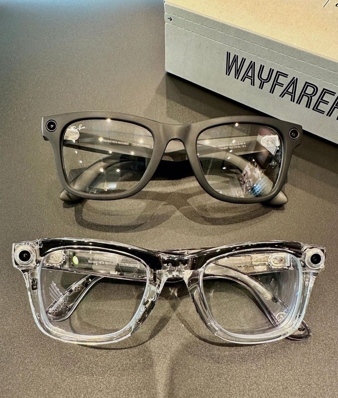 Ray-Ban Meta Wayfarer RW4006 Black Full Rim Plastic Frames 50-20-150