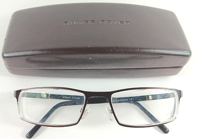 RANGE ROVER ZERMATT 0114 005 Brown Eyeglass France 54-17-140 Free Lens Wipes @Q