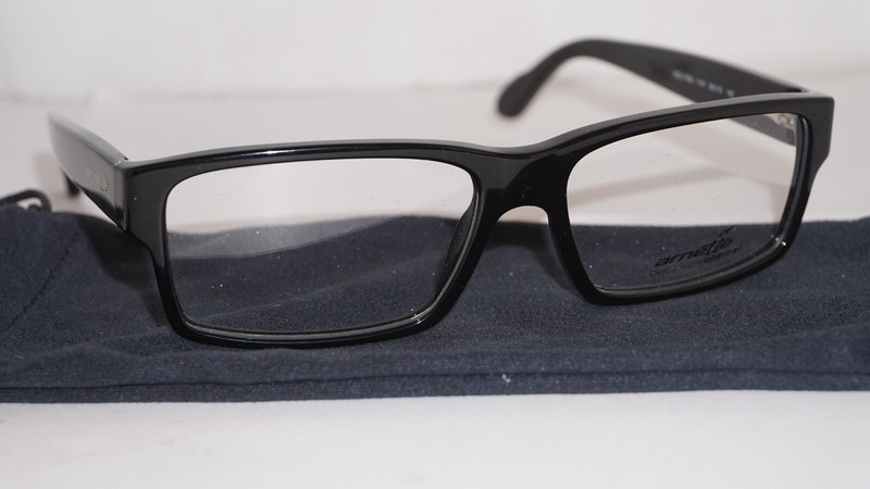 ARNETTE New Eyeglasses Limited Edition Black MOD.7059 1143 55 15 140