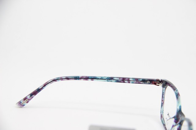 NEW KLIIK DENMARK 787 S404 PURPLE BLUE CLEAR MARBLE AUTHENTIC EYEGLASSES 49-16 gallery