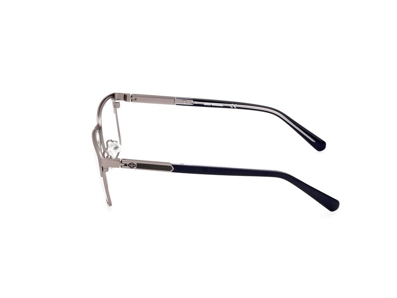 Harley Davidson HD0976 011 Metal Matte Light Nickeltin 57 mm Men's Eyeglasses gallery