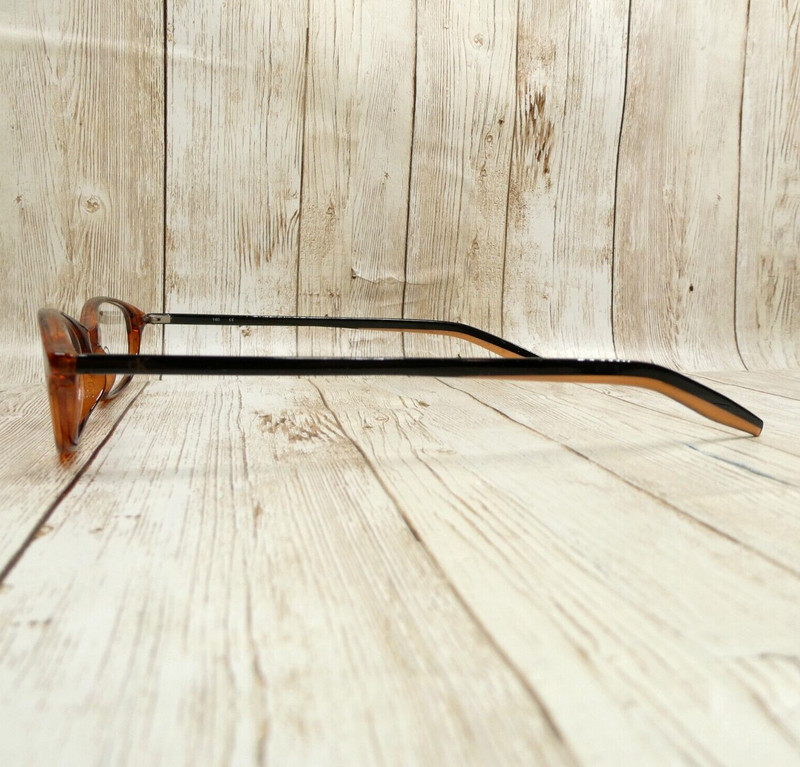 Calvin Klein Java Brown Black Eyeglasses FRAMES - 5504 201 50-15-140 NEW! gallery