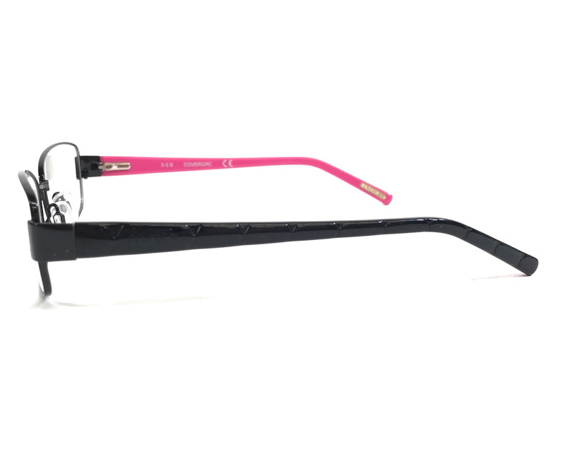 Covergirl Eyeglasses Frames CG0881 001 Black Pink Rectangle Wire Rim 54-18-135 gallery
