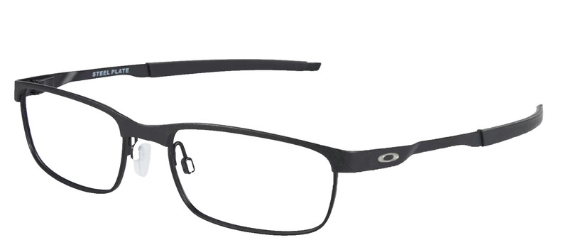 New OAKLEY STEEL PLATE OX3222-0154 54mm Powder Coal Eyeglasses Frames Only