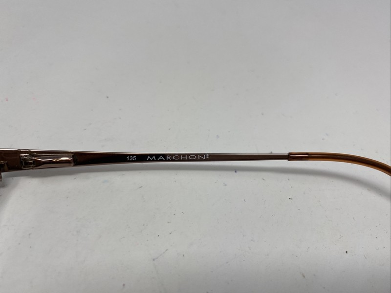 Tres Jolie 129 WARM SPICE 52-17-135 Brown Metal Full Rim Eyeglasses Frame N104 gallery