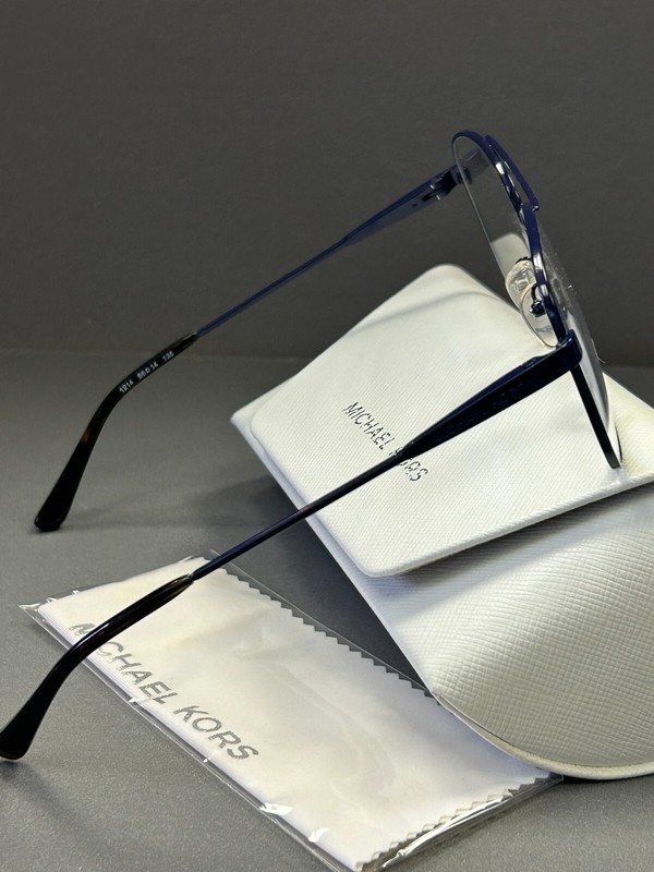 MICHAEL KORS PROCIDA 3019 1214 DARK BLUE AVIATOR EYEGLASSES 56-14-135 Men Women gallery