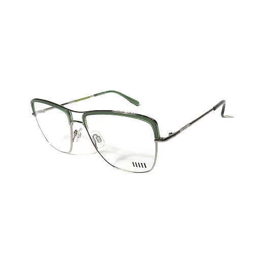 New METROPOLITAN Eyeglasses 8061 400 Green Gunmetal Optical Frame 55-16-135 gallery