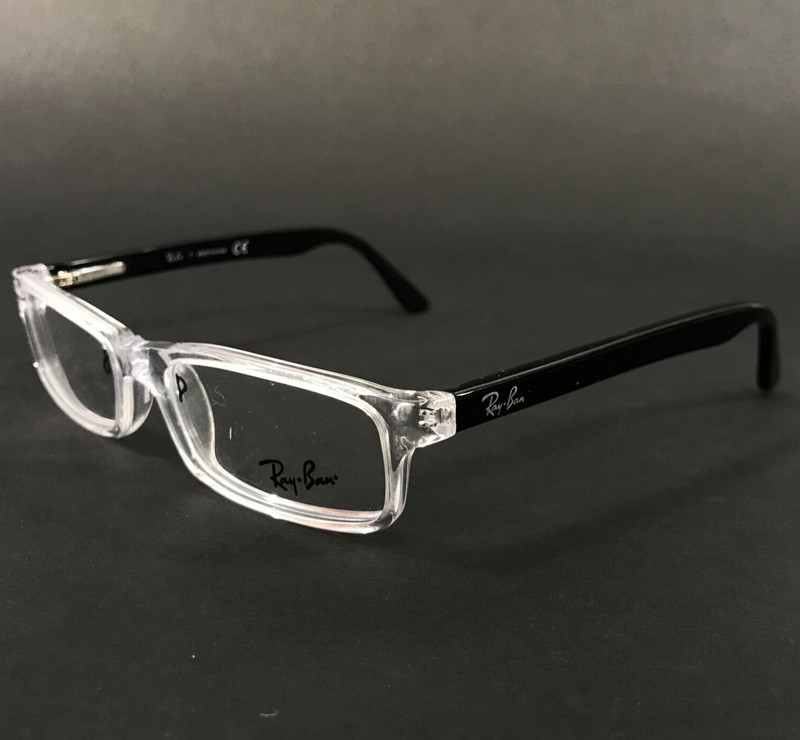 Ray-Ban Kids Eyeglasses Frames RB1517 3541 Black Clear Rectangular 46-15-125 gallery