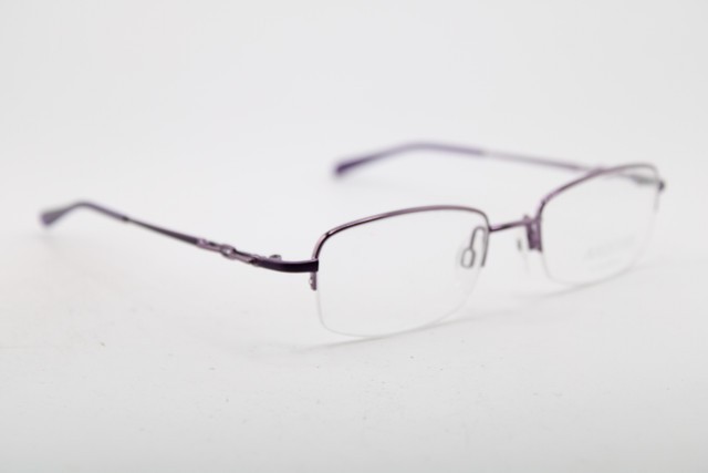 NEW ARISTAR CHARMANT 6881 COLOR-577 PURPLE GUNMETAL AUTHENTIC EYEGLASSES 50-19 gallery