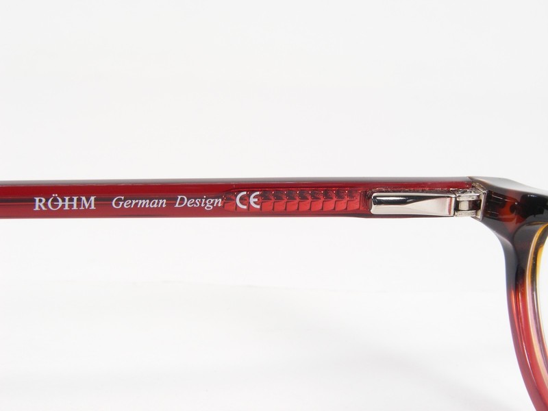 Röhm GERMANY 9029 902 Tortoise /Raspberry UNIQUE EYEGLASSES FRAME ROHM 44-22-145 gallery