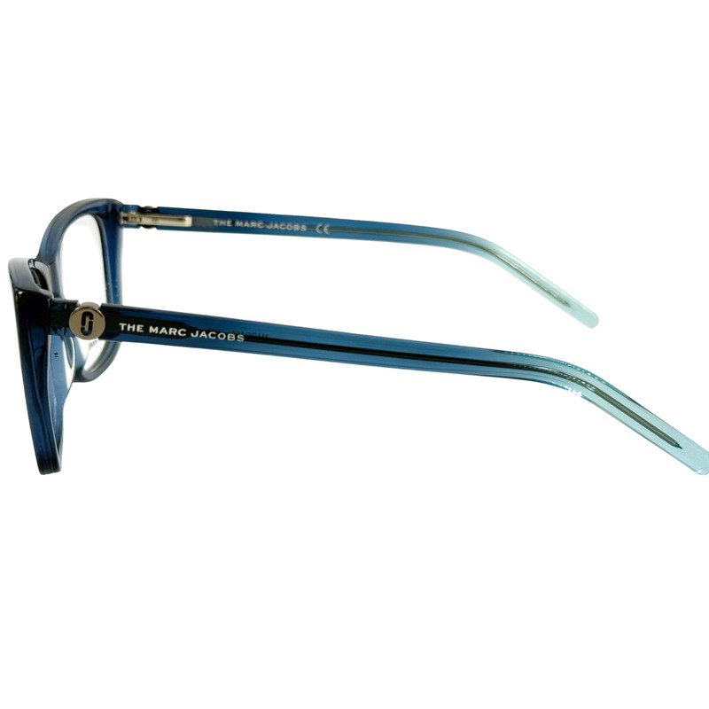 Marc Jacobs Marc 598 Womens Plastic Eyeglass Frame 0ZX9 Blue Azure 54-16 gallery