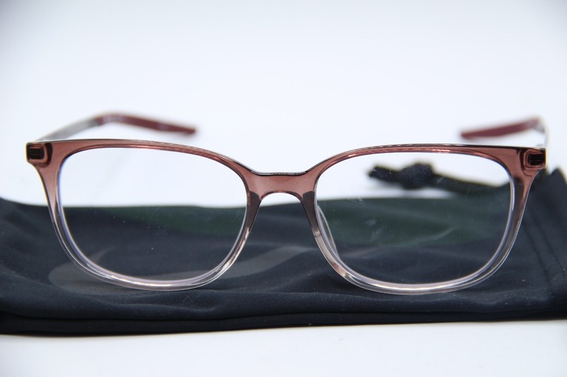 NIKE JUST DO IT 7283 212 CRYSTAL BRN AUTHENTIC DESIGNER EYEGLASSES W/CASE 52-16 gallery