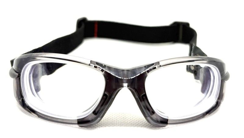 PROGEAR ASTM F803 CLEAR GREY AUTHENTIC EYEGLASSES SUNGLASSES FRAMES 52-18
