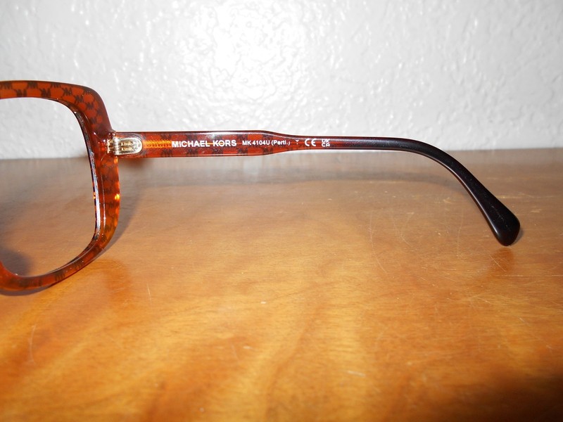 Michael Kors Perth MK 4104U 3555 MK Logo Brown Frame Sunglasses gallery