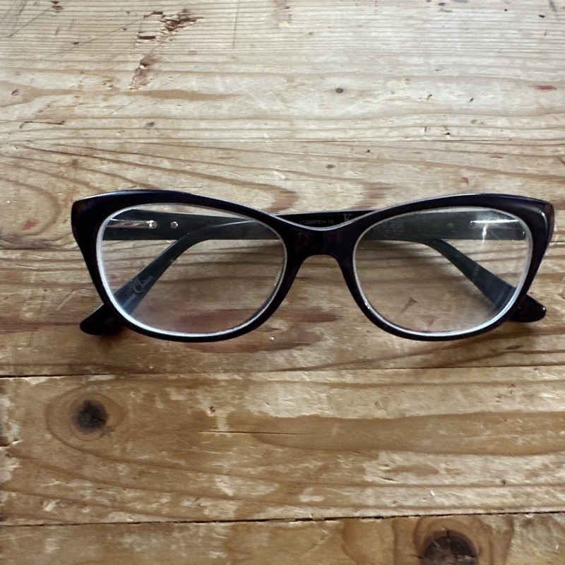 Kay Unger Eyeglasses Plastic Square 52-16-140 Frame Only Prescription Lenses