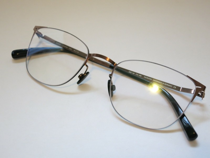 Mykita Lessrim YUMI 262 Shiny Copper Black Glasses Eyewear Eyeglass Frame NEW