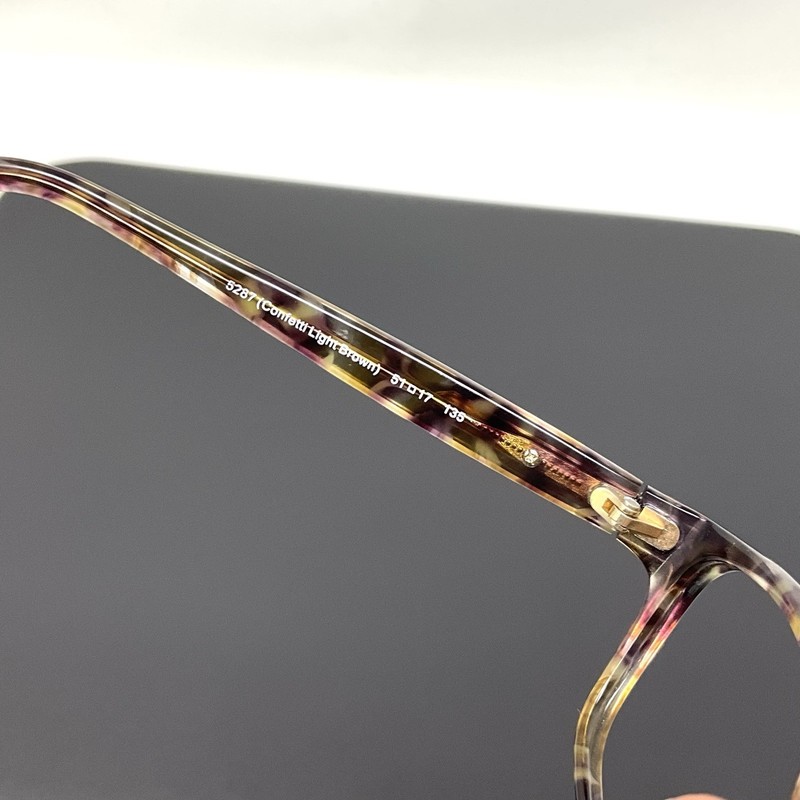 COACH Eyeglasses HC 6065 5287 Frames Confetti 51 [] 17 135 No Lenses Frame Only gallery