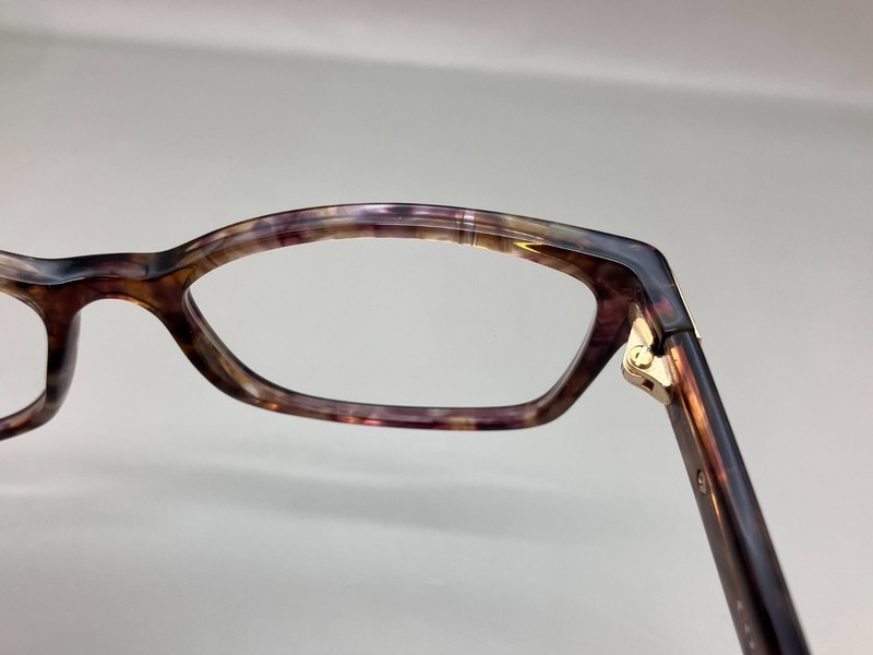 Coach Eyeglasses HC 6065 5287 Confetti Brown Clear 51-17-135 FRAMES ONLY gallery