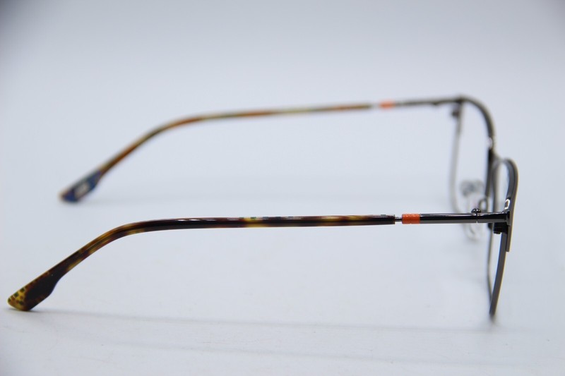 NEW BALANCE NB4104-2 GUNMETAL TORT TEMPLES AUTHENTIC DESIGNER EYEGLASSES 52-18 gallery