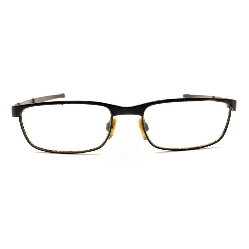 Oakley Steel Plate OX3222-0154 Powder Coal Black Eyeglasses Frames 54-18 141 Men gallery