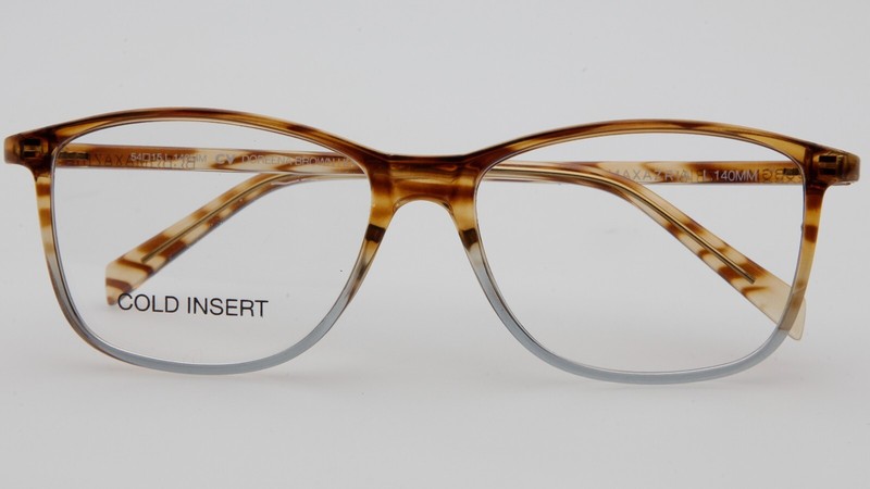 NEW BCBGMAXAZRIA DOREENA Brown Horn Fade EYEGLASSES FRAME 54-15-135mm B40mm gallery