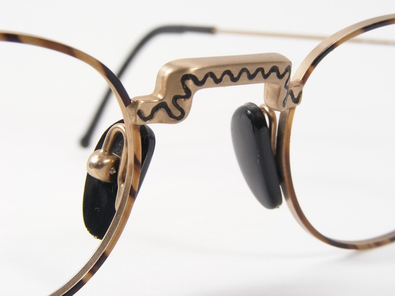 Vintage CHAI 8 So1 F12 UNIQUE RARE EYEGLASSES GLASSES FRAME 46-22-154mm (NOTES) gallery
