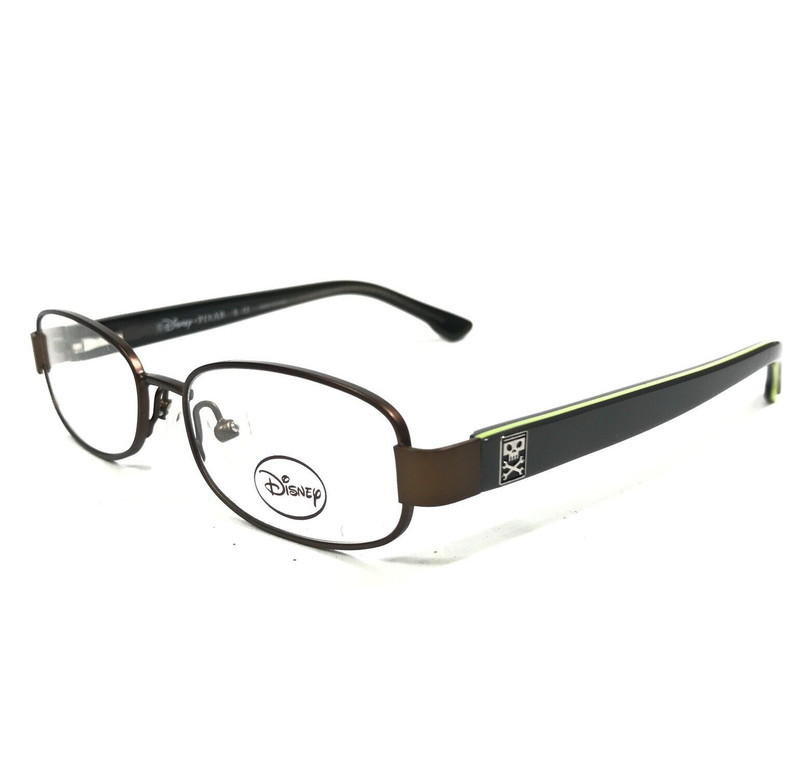 Disney Kids Eyeglasses Frames 3E 1006 3095 Brown Grey Rectangular Cars 45-15-130