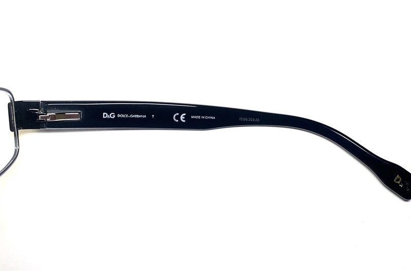 Dolce Gabbana D&G 5092 1032 Eyeglasses Glasses Black 50-17-135 Small No Case gallery