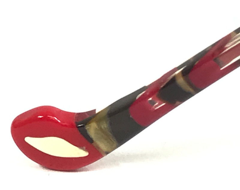 BOZ by J.F. Rey Eyeglasses Frames NIKI 3540 Red Khaki Green Wire Rim 55-15-140 gallery