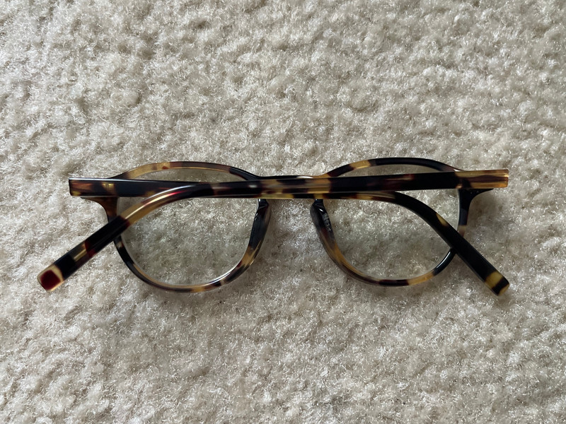 Warby Parker Truesdale N 242 Walnut Tortoise 47-19-140 Eyeglasses Frames gallery