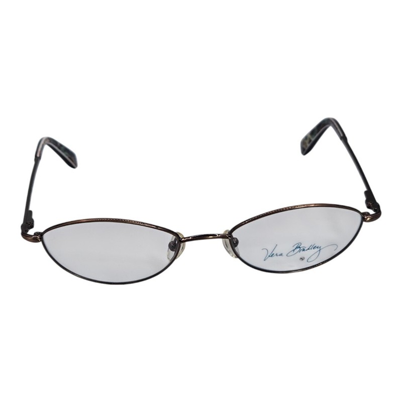 Vera Bradley Eyeglasses VB3019 JBL Designer Demo Lens Brown 51-18-135 With Case