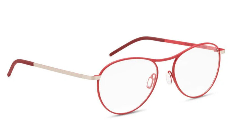 Orgreen COLUMBIA 1069 Mat Tomato/Mat Gold 54-16-140 Titanium Eyeglasses NIB
