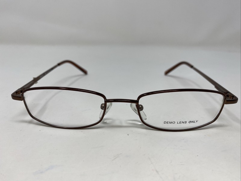 Tempo WM1017 BR 50-18-135 Brown Metal Full Rim Eyeglasses Frame :144