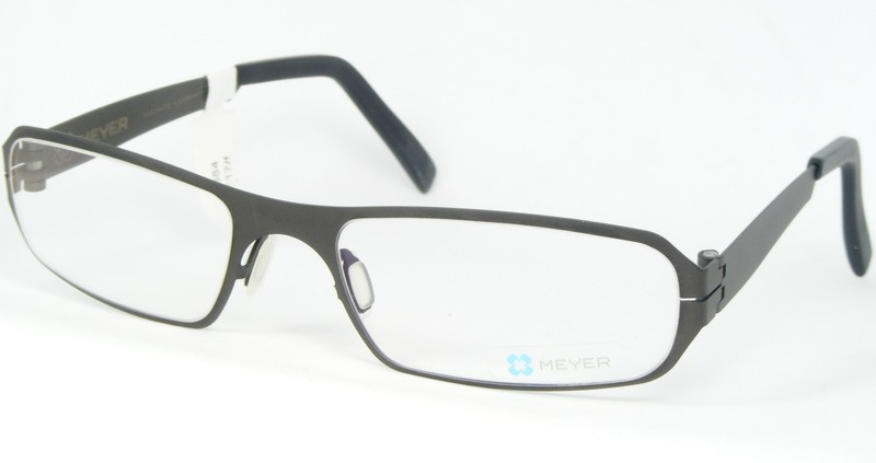MEYER 3065 02 CHARCOAL /DARK OLIVE EYEGLASSES GLASSES TITANIUM 51-16-138 Germany