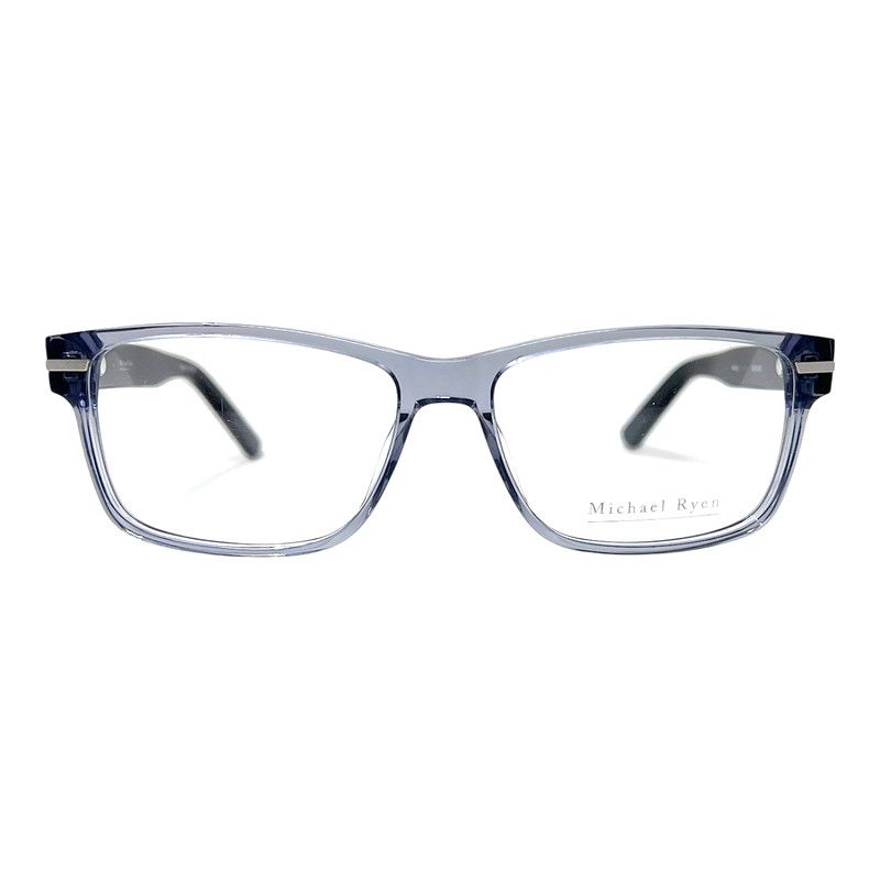 MICHAEL RYEN - MR380 C2 58/16/145 - CRYSTAL SHADOW GRAY NEW Authentic EYEGLASSES gallery