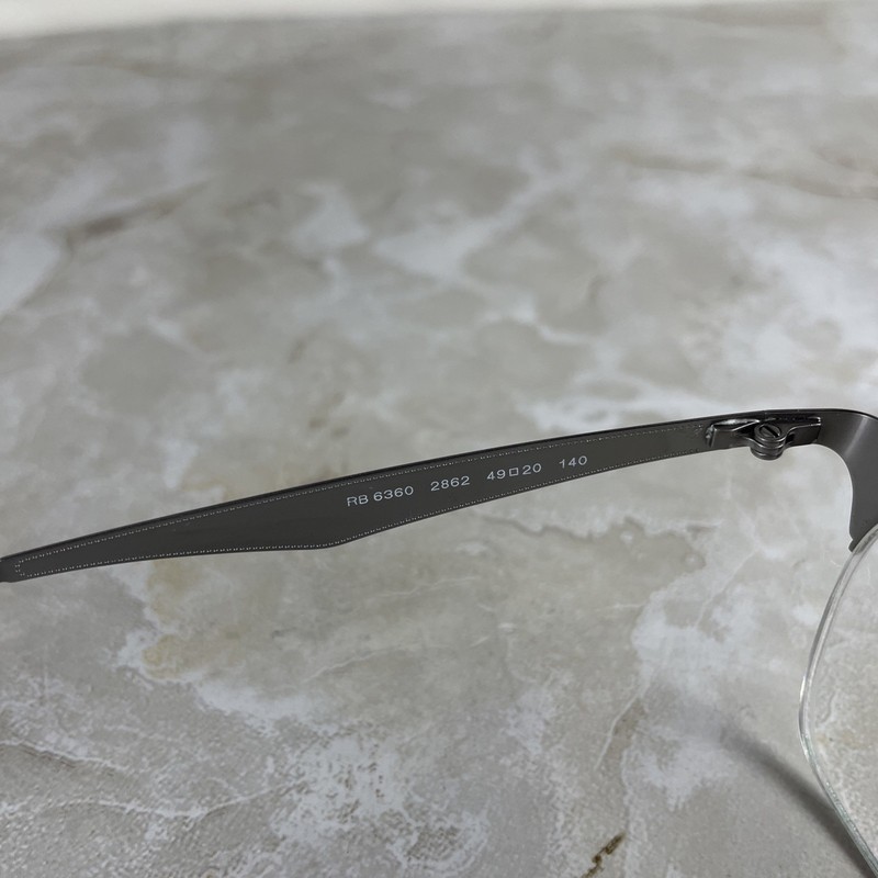 Ray-Bay RB 6360 2862 Brass Brown Eyeglasses FRAMES ONLY 49-20-140 Italy gallery