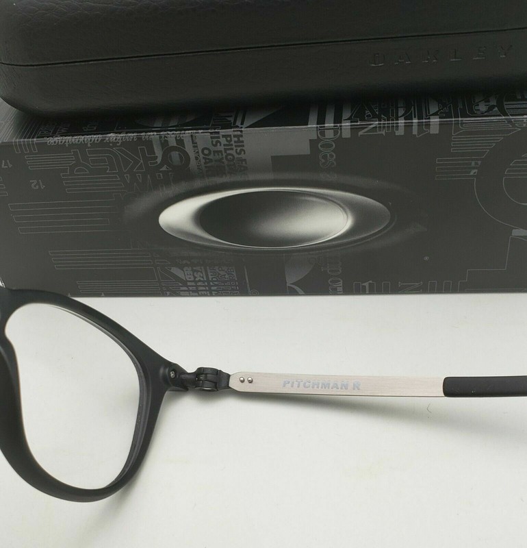 New OAKLEY Eyeglasses PITCHMAN R OX8105-0150 50-19 Matte Black & Silver Frames gallery
