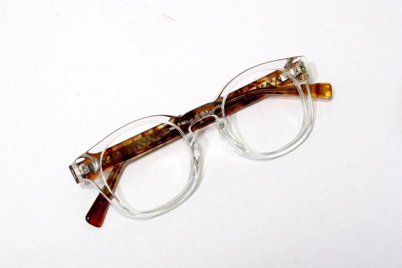 NEW Maui Jim MJO2210-21C Crystal EYEGLASSES FRAME 47-22-145 B42 Italy M175 gallery
