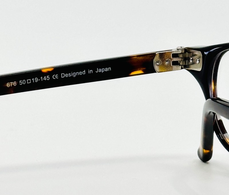 BELLAGIO 676 C02 Brown Tortoise Unisex Oval Full Rim Eyeglasses 50-19-145 B:34 gallery